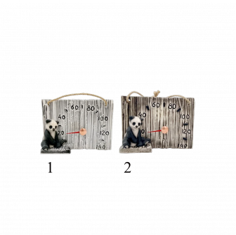 Keramisk bastutermometer - panda