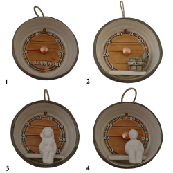 Keramisk bastutermometer - fat 