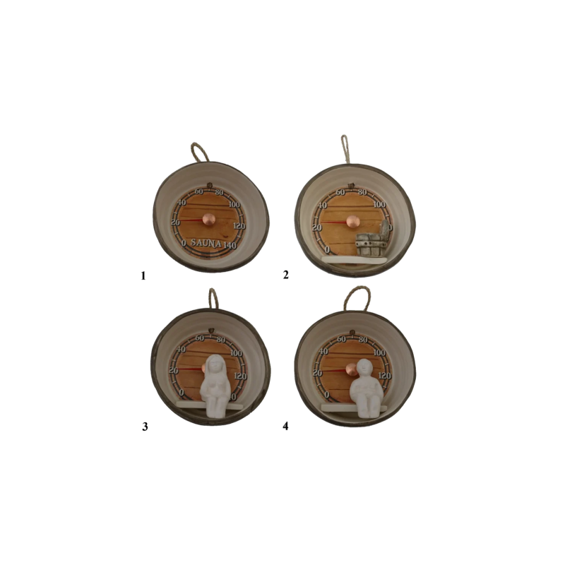 Keramisk bastutermometer - fat