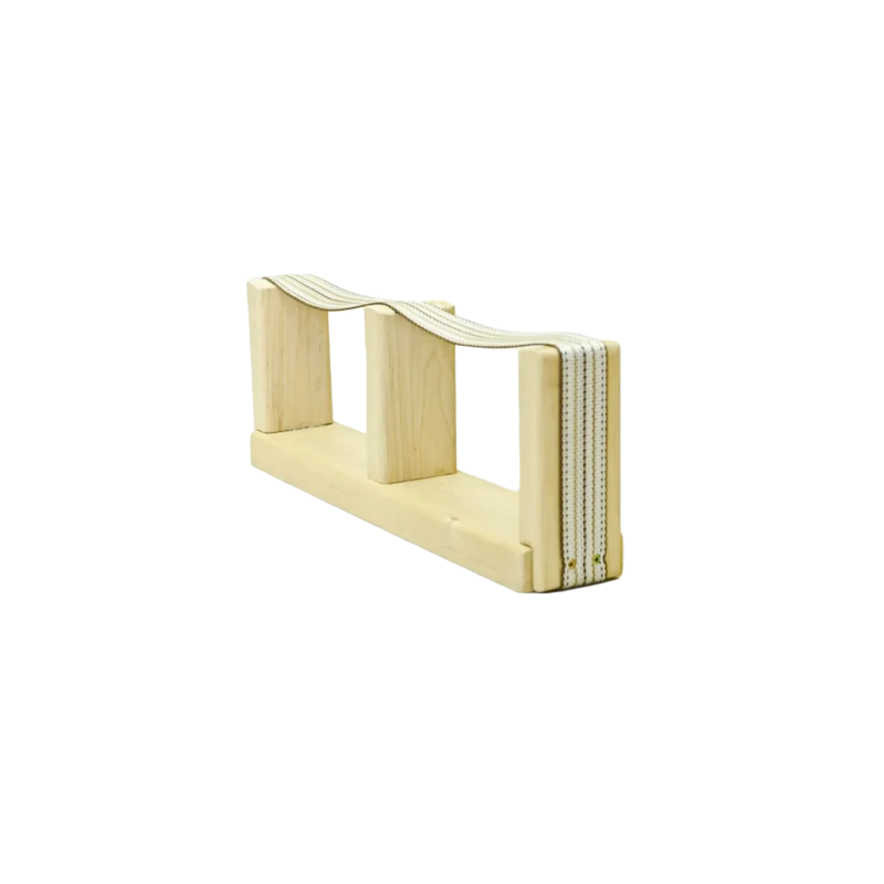 Bastu fotstöd med slips