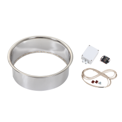 HARVIA Cilindro inbäddningsfläns HPC2L, belyst  HARVIA Cilindro inbäddningsfläns HPC2L, belyst