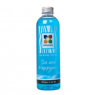 PASSION aromaterapidoft för bubbelpooler och badtunnor, hav och lycka 250 ml