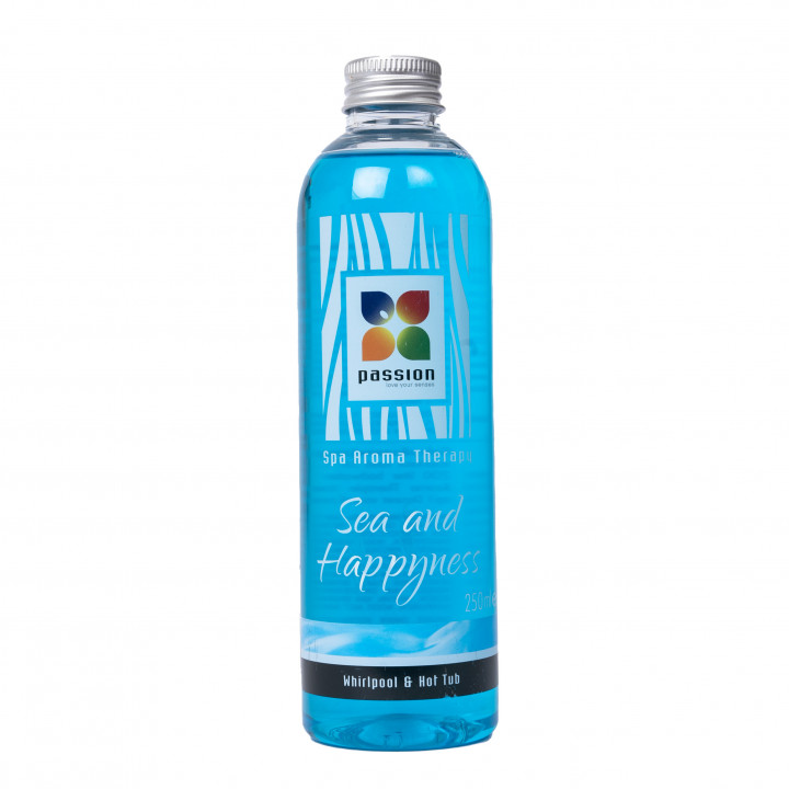 PASSION aromaterapidoft för bubbelpooler och badtunnor, hav och lycka 250 ml
