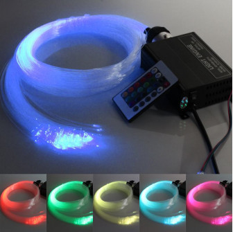 LED RGB-belysningssats FÄRGADE STJÄRNOR 3 m.