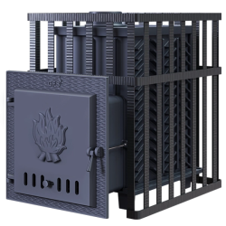 Vedeldad bastuugn GEFEST - GFS ZK 25 i galler  Vedeldad bastuugn GEFEST - GFS ZK 25 i galler