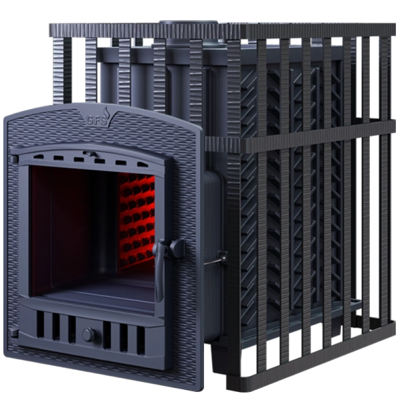 Vedeldad bastuugn GEFEST - GFS ZK 40 (P) 2-tums galler