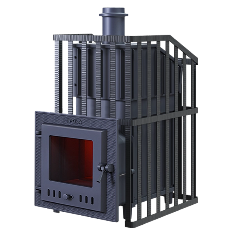 Vedeldad bastuugn GEFEST - Groza Uragan 18 (M)