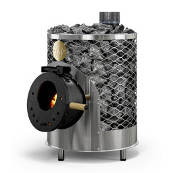 Vedeldad bastuugn - IKI MINI 