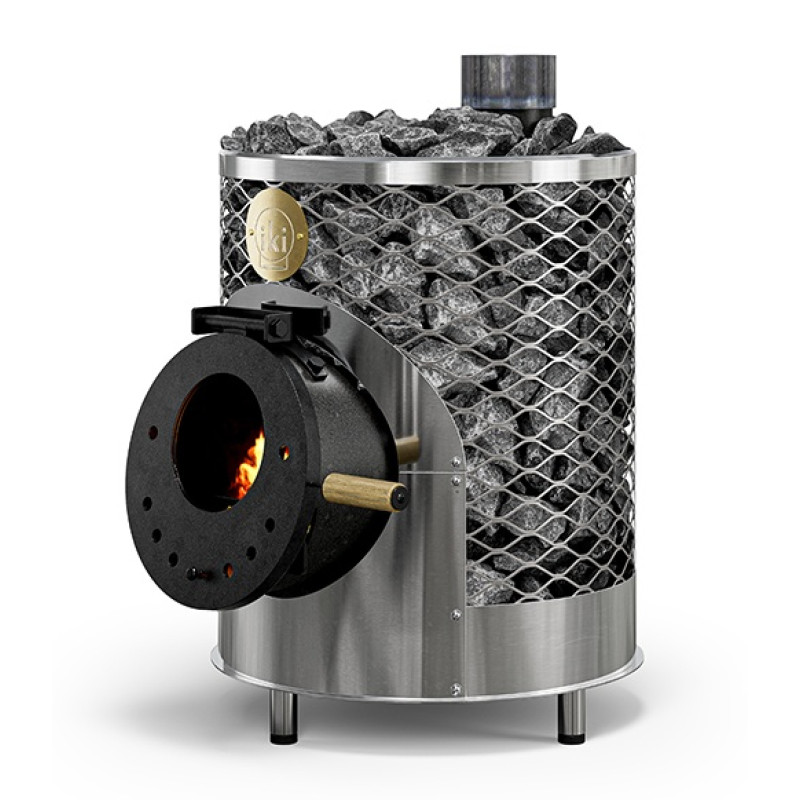 Vedeldad bastuugn - IKI MINI