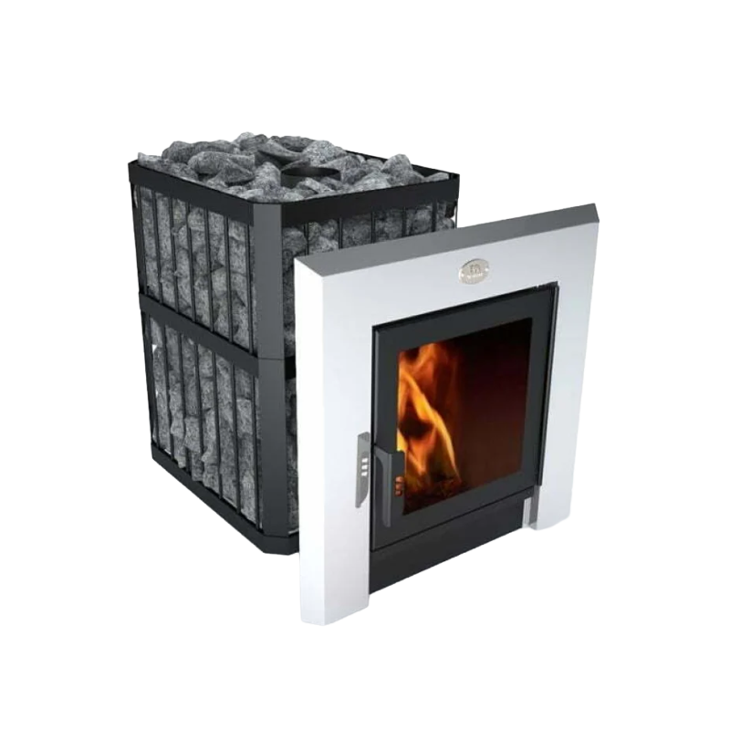 Vedeldad bastuaggregat - NOVA PANORAMA 18 med nätverk