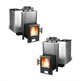 Vedeldad bastuugn - SKAMET P-22040 PRV/VRV