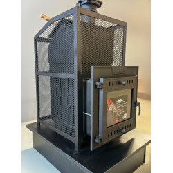 Vedeldad bastuugn - SUMMIT Mont Blanc med klassiskt nätverk 