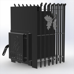 Vedeldad bastuugn - TEPLODAR ETNA 12 