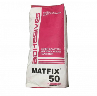 Matfix-lim för dekorativa stenar
