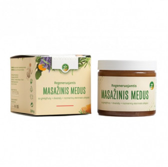 Massagehonung med eteriska oljor av grapefrukt, lavendel och rosmarin, 250 g