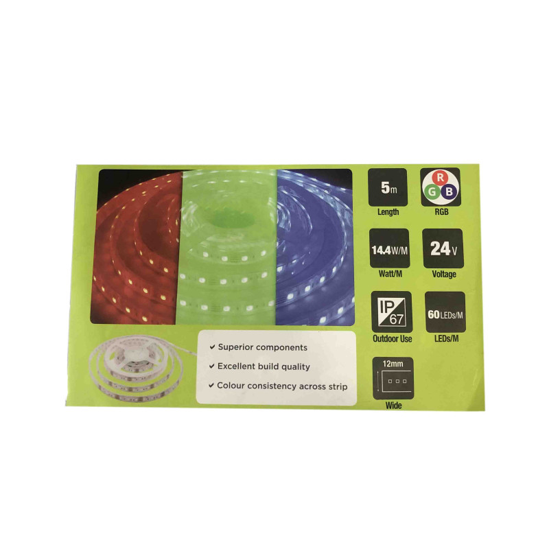 Färgbelysning LED 24V