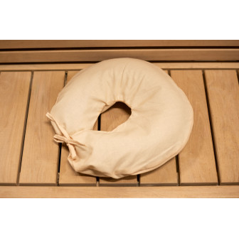 Kudde för bastubehandlingar, sandfärgad, 30 × 30 cm