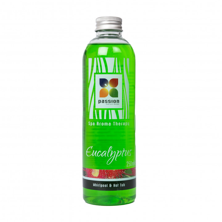 PASSION aromaterapidoft för bubbelpooler och badtunnor, Eucalyptus 250 ml