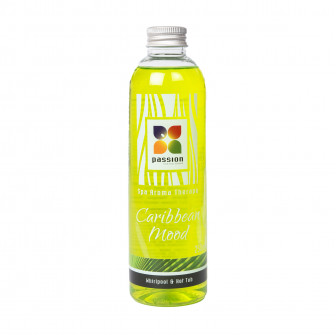 PASSION aromaterapidoft för bubbelpooler och badtunnor, karibisk stämning 250 ml