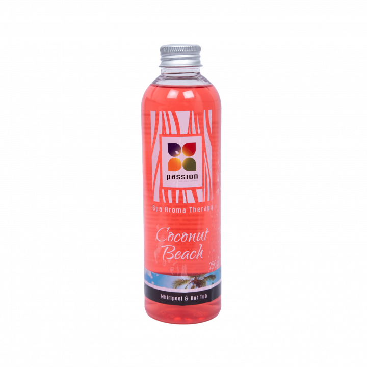 PASSION aromaterapidoft för bubbelpooler och jacuzzi - Coconut beach, 250 ml