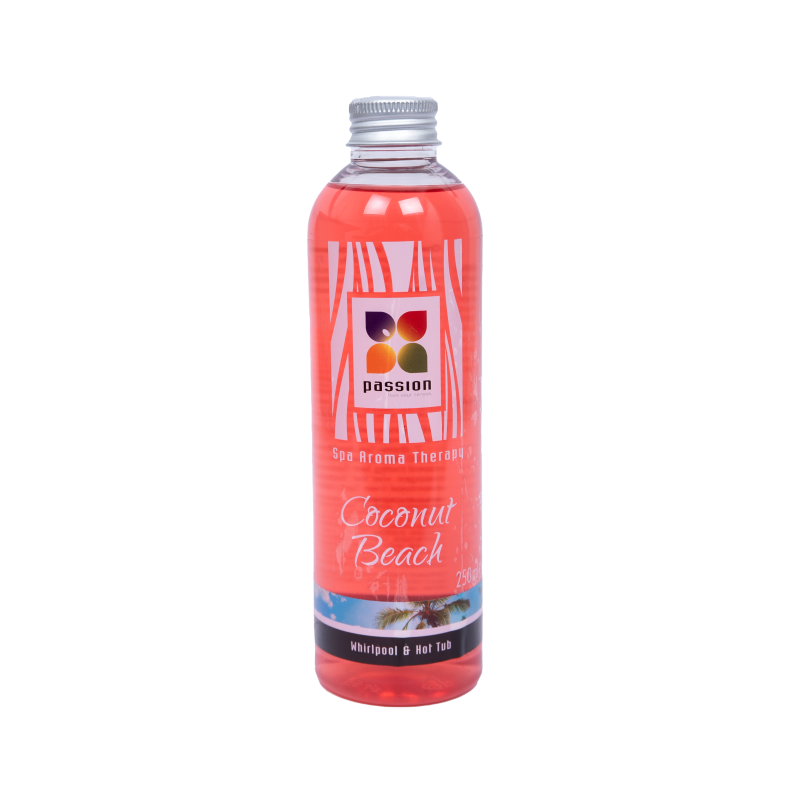 PASSION aromaterapidoft för bubbelpooler och badtunnor, Coconut Beach 250 ml PASSION aromaterapidoft för bubbelpooler och badtunnor, Coconut Beach 250 ml
