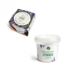 Havssalt med lavendel eterisk olja