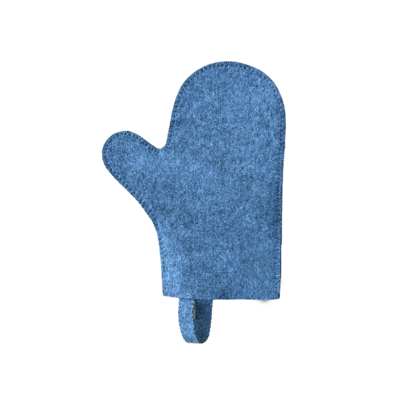 Handske för bastu, grå