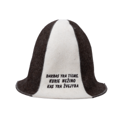 Bastuhatt - För fiskare, randig 