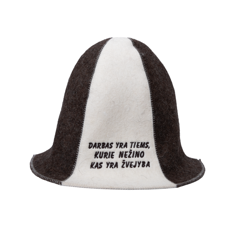 Bastuhatt - För fiskare, randig