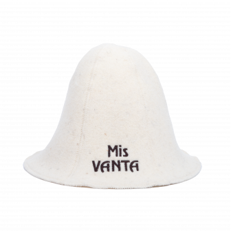 Bastuhatt - Miss Vanta, vit