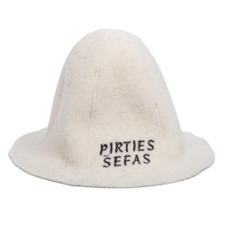 Bastuhatt - PIRTIES ŠEFAS, vit