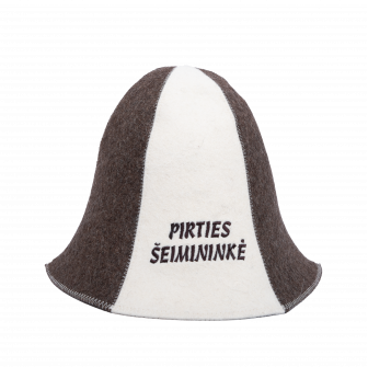 Bastuhatt - PIRTIES ŠEIMININKĖ, randig