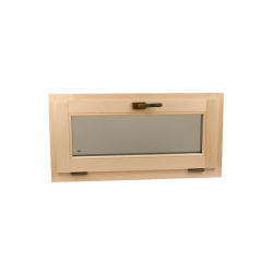 Bastufönster 1000x500, gångjärnsförsett 