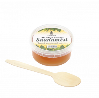 Bastuhonung med myntaextrakt och salt, 200 g
