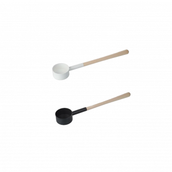Bastuskänk SAUFLEX 53 cm, vit och svart