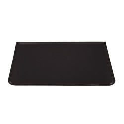 PISLA golvskyddsduk, mattsvart 