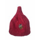 Bastuhatt i bomull - BURGUNDY