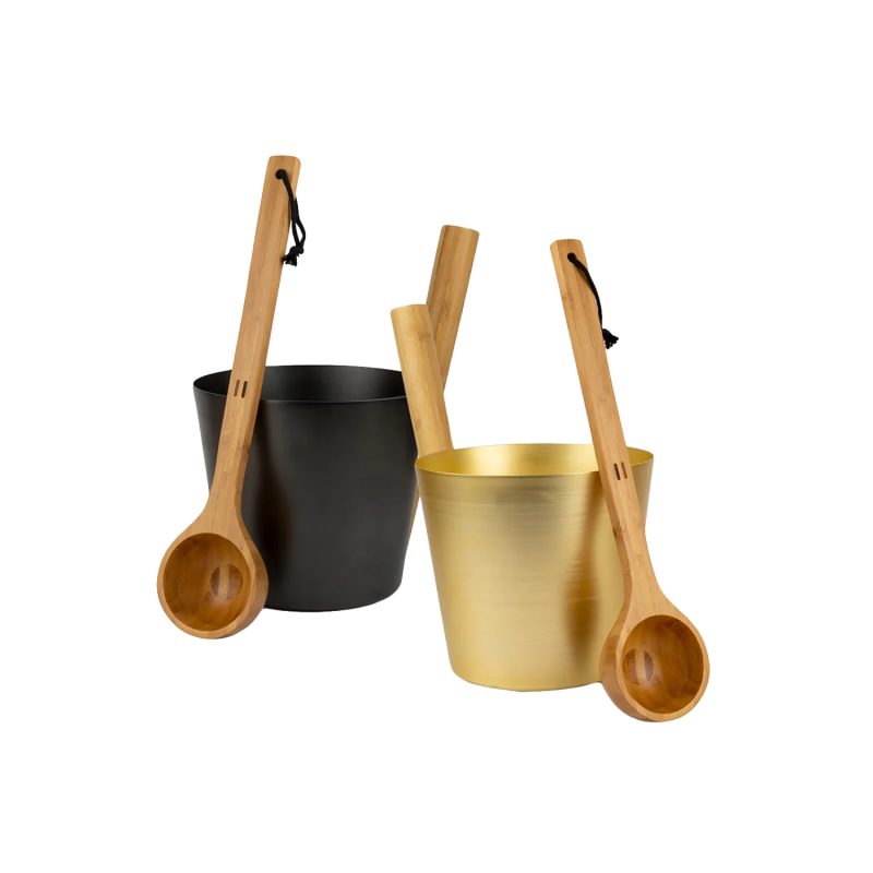 RENTO aluminium hink och slev set