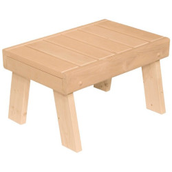 HARVIA Fotpall, 1-steg, 600х400х350mm 