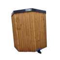 Kallbadkar med träbeklädnad, 200 l - 2