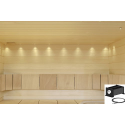 HARVIA lysande fiberoptiska lampor för bastur Fiber 2 