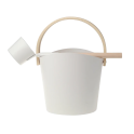 SAUFLEX aluminium hink och slev set - 1