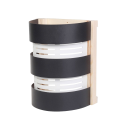 Lampskärm SAUFLEX, svart, vit - 0