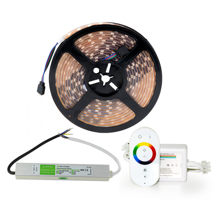 SAUFLEX 5050 LED RGB LUX-set 14,7 W/m 60 LED/m, 2,5 m