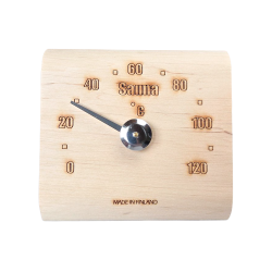 Saunia bastutermometer i alträ 