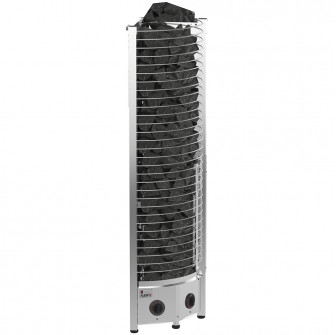 Elektrisk bastuaggregat – SAWOTEC Tower Corner, med styrenhet