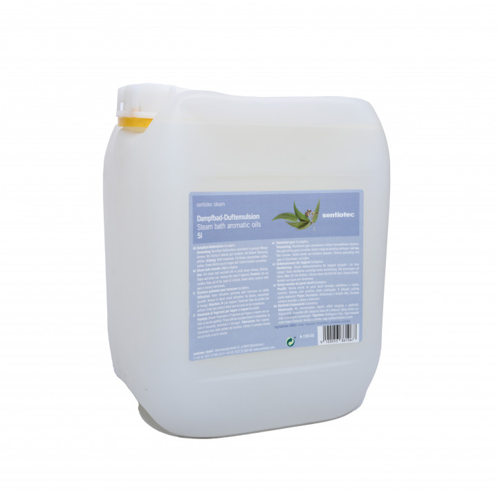 SENTIOTEC ångbastu doftkoncentrat, eukalyptus 5 l