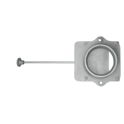 Rökspjäll i gjutjärn F115 