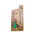 Timglas - sprittermometer, grön - 0