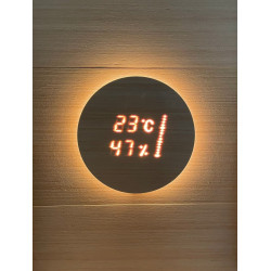 Termometer - hygrometer och elektroniskt timglas - CARIITTI ASPECTU 